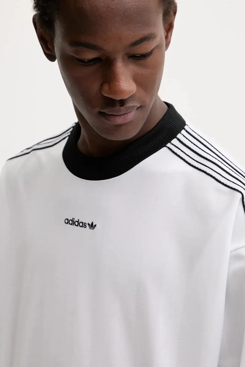 camicia a maniche lunghe colore bianco con applicazione JX3100 miniatura 4