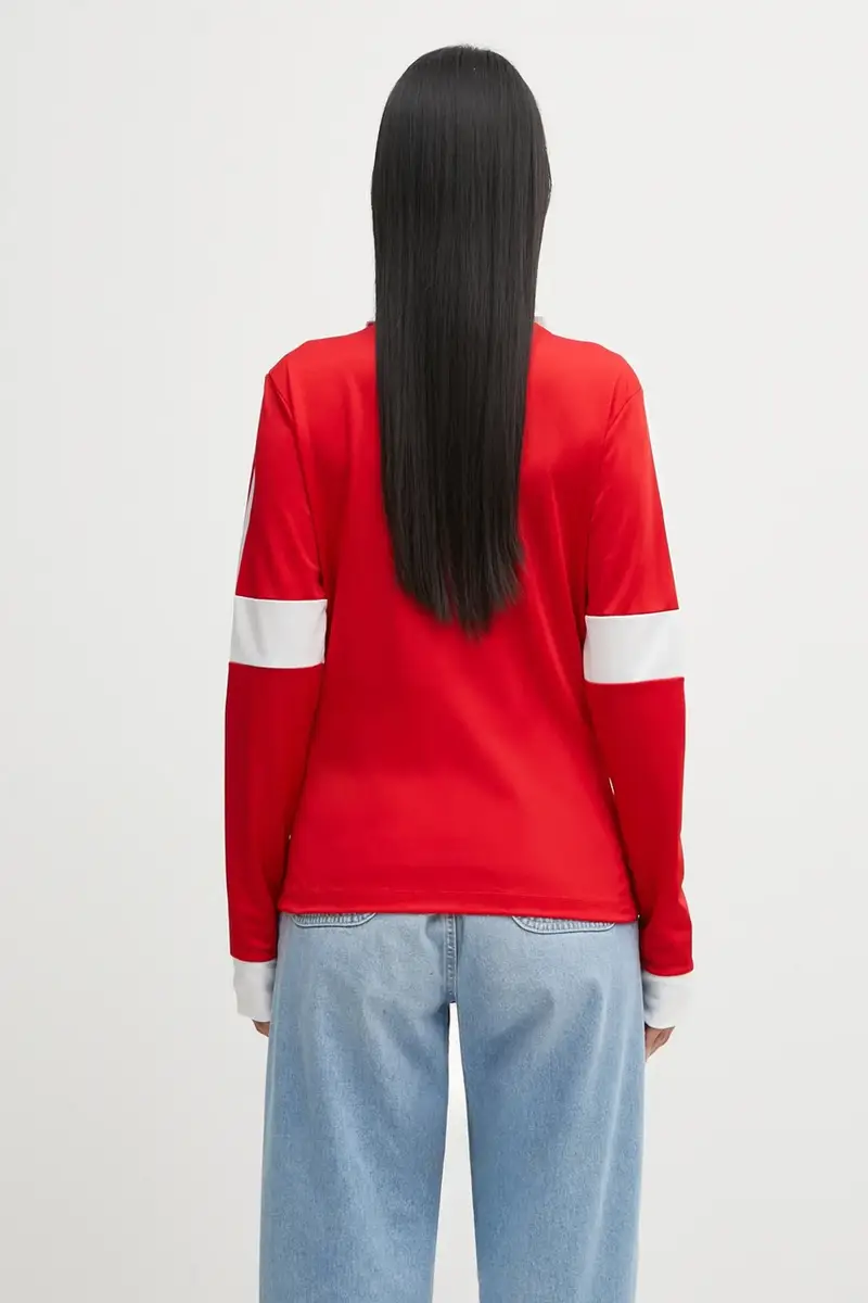 camicia a maniche lunghe Footie Collar T colore rosso JW0272 miniatura 3