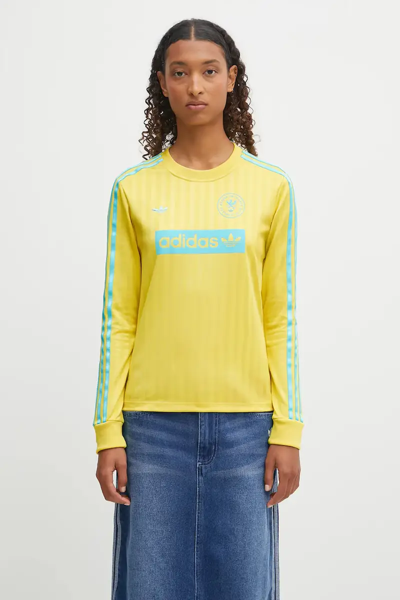 camicia a maniche lunghe Footie Longslve colore giallo JW2561