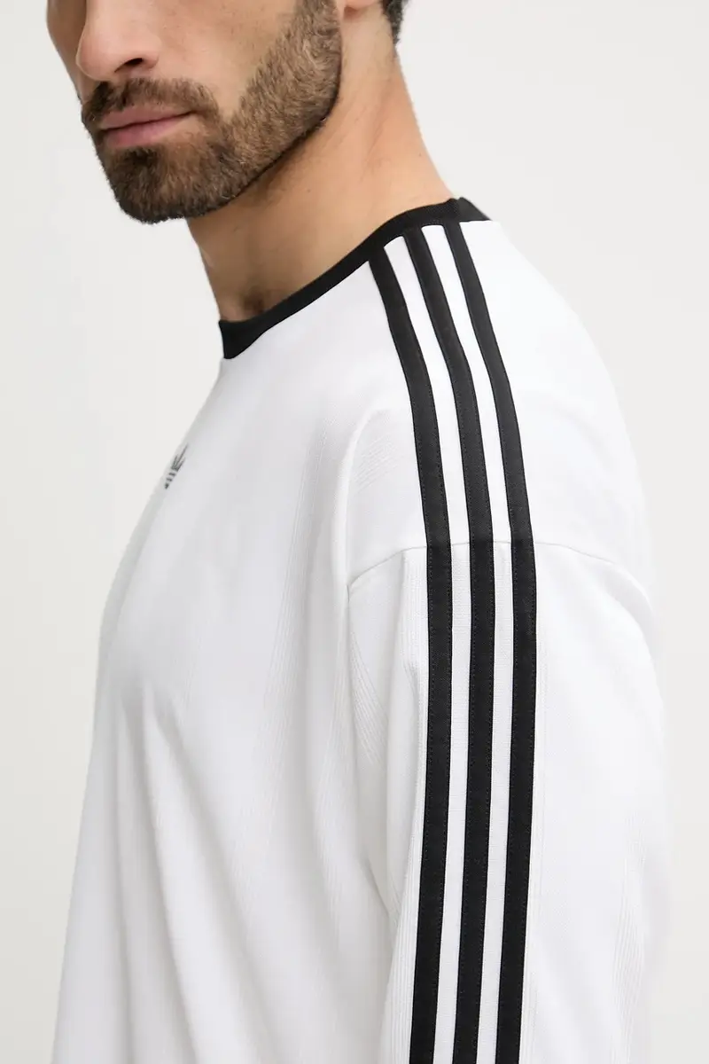 camicia a maniche lunghe Jacq Jersey Ls colore bianco con applicazione JX1519 miniatura 5