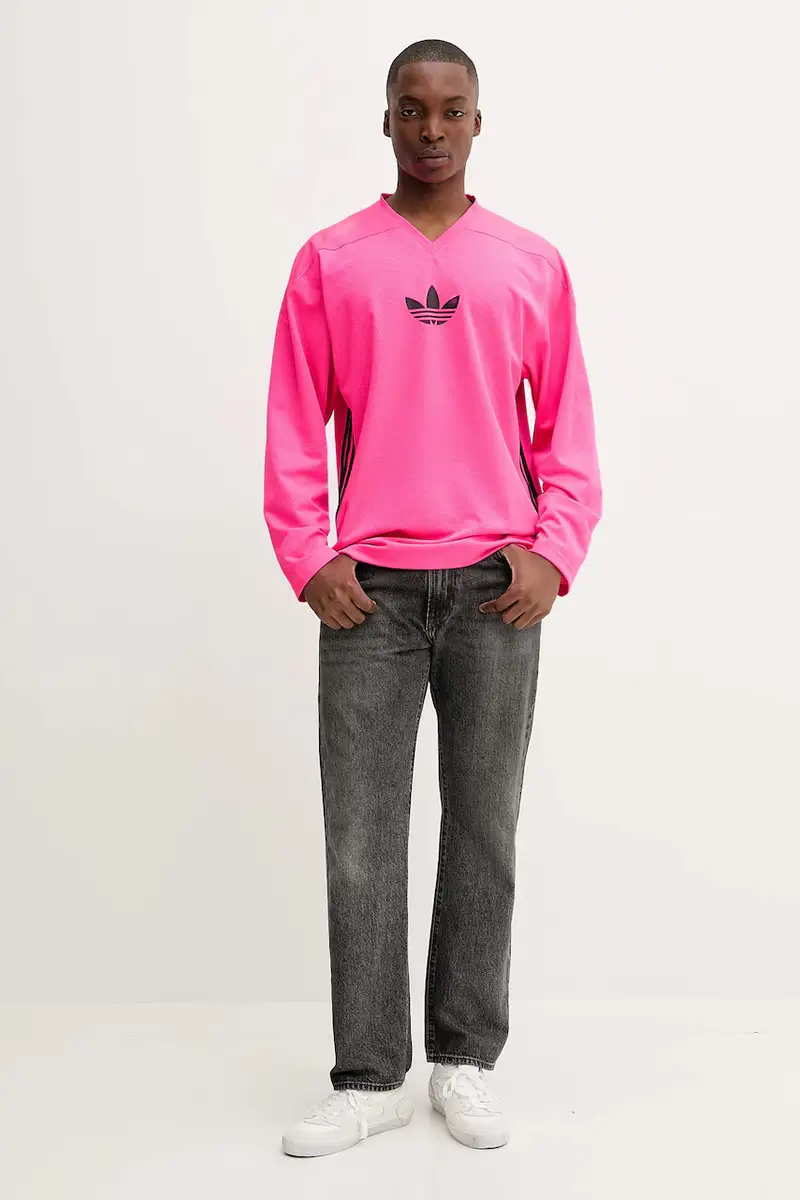 camicia a maniche lunghe Mesh Ls Rosa miniatura 2