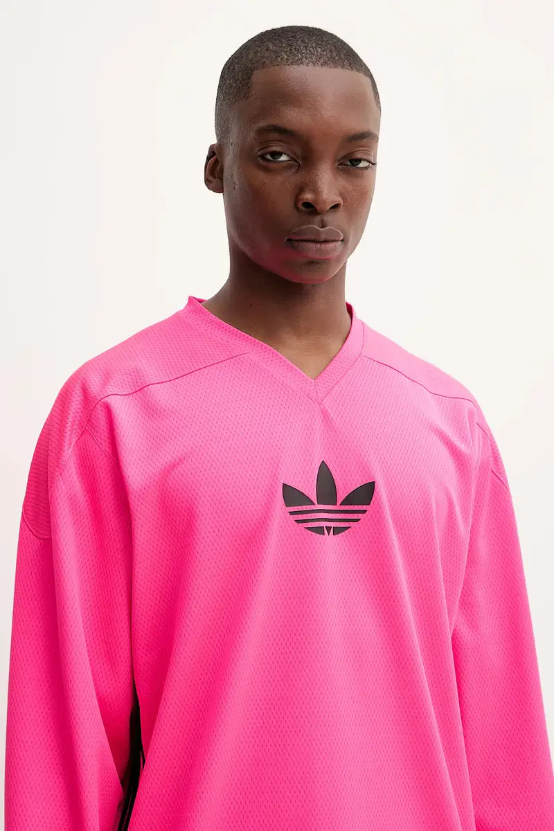 camicia a maniche lunghe Mesh Ls Rosa miniatura 4