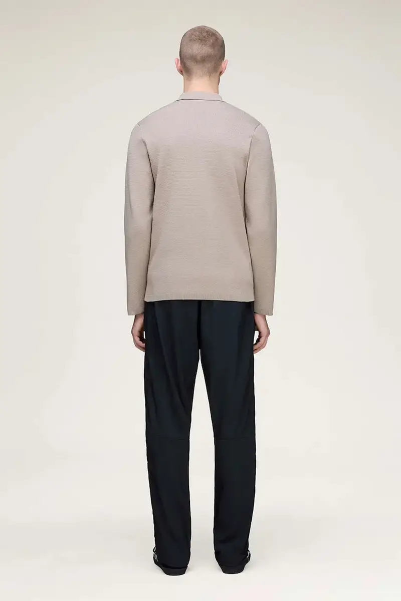 camicia a maniche lunghe Ravensworth P uomo colore verde con applicazione KA3906 Beige miniatura 3