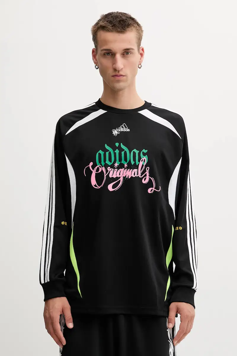 camicia a maniche lunghe Spiders Goalkeeper Loose Tee colore nero JW0201 miniatura 3