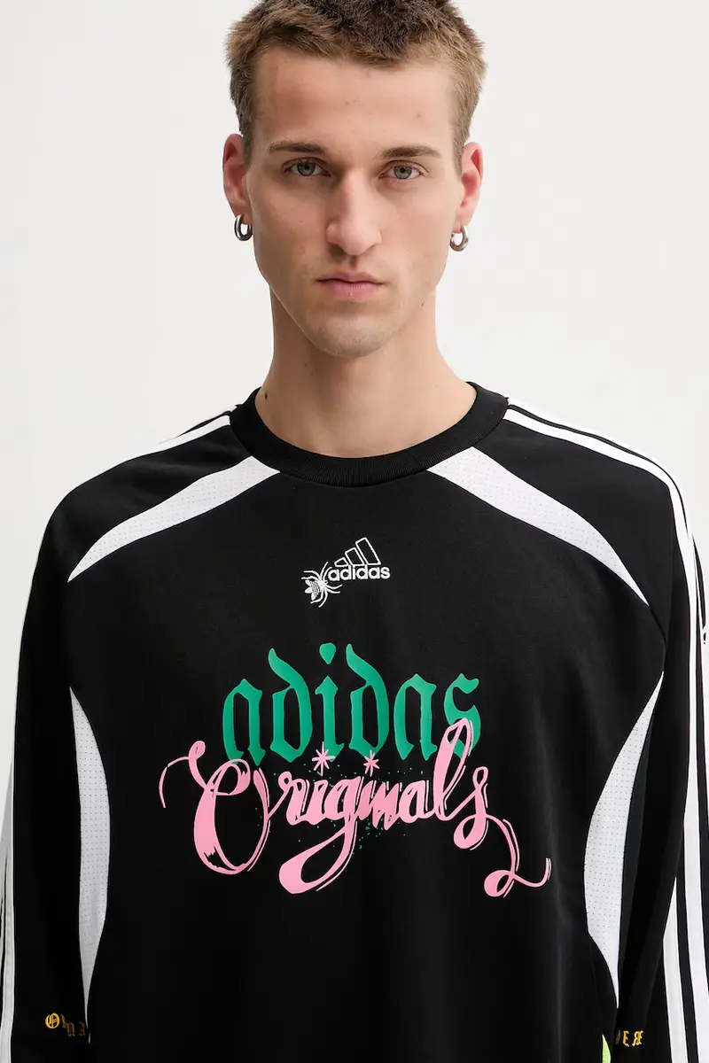 camicia a maniche lunghe Spiders Goalkeeper Loose Tee colore nero JW0201 miniatura 4