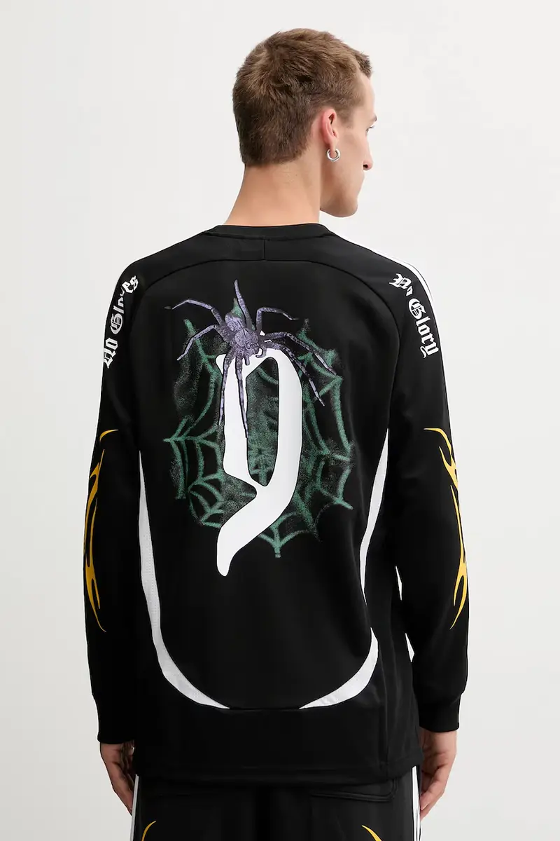 camicia a maniche lunghe Spiders Goalkeeper Loose Tee colore nero JW0201