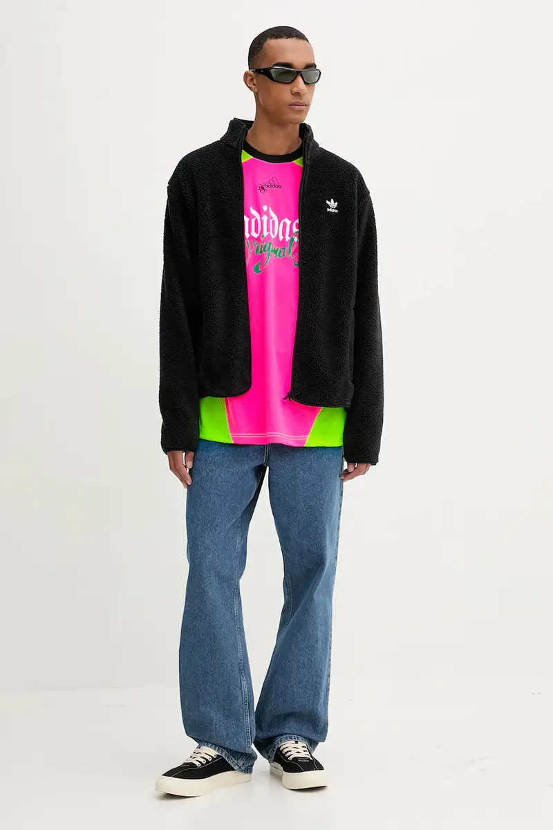 camicia a maniche lunghe Spiders Goalkeeper Loose Tee colore rosa JW0203 miniatura 2