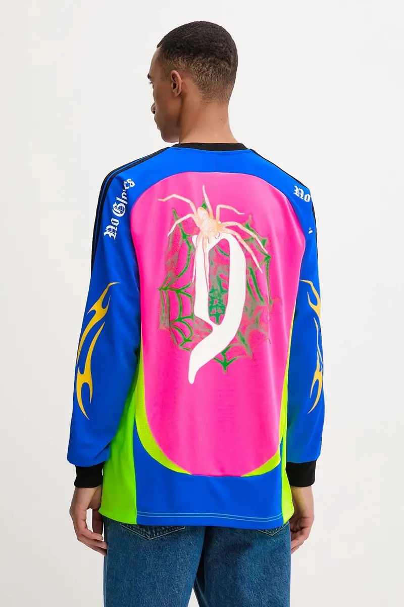 camicia a maniche lunghe Spiders Goalkeeper Loose Tee colore rosa JW0203 miniatura 3