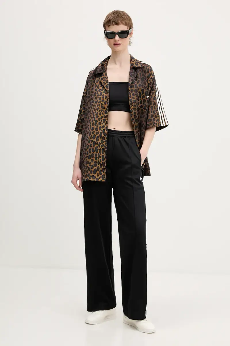 camicia donna colore marrone KA2678 miniatura 2