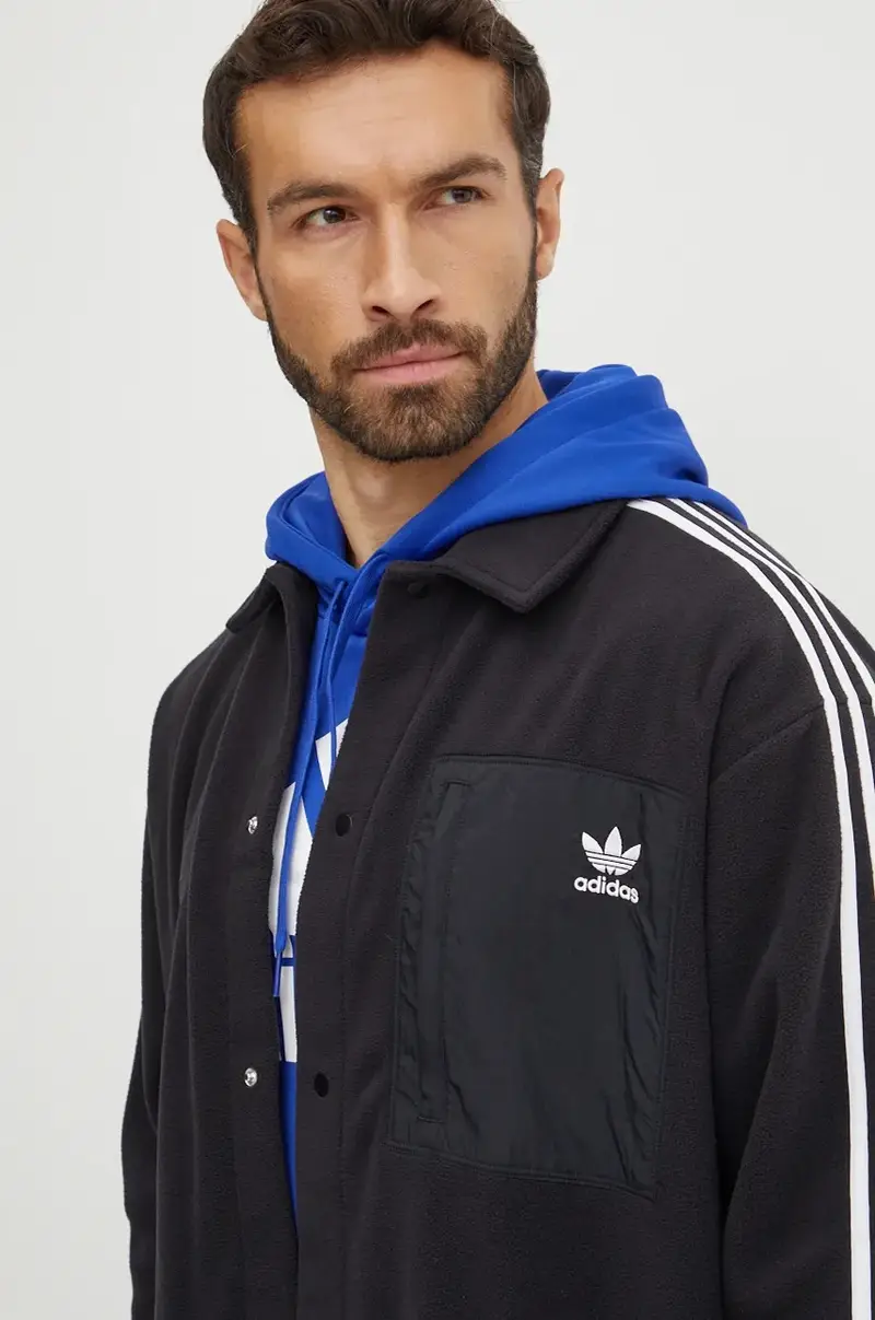 camicia uomo colore nero IZ1834 miniatura 4