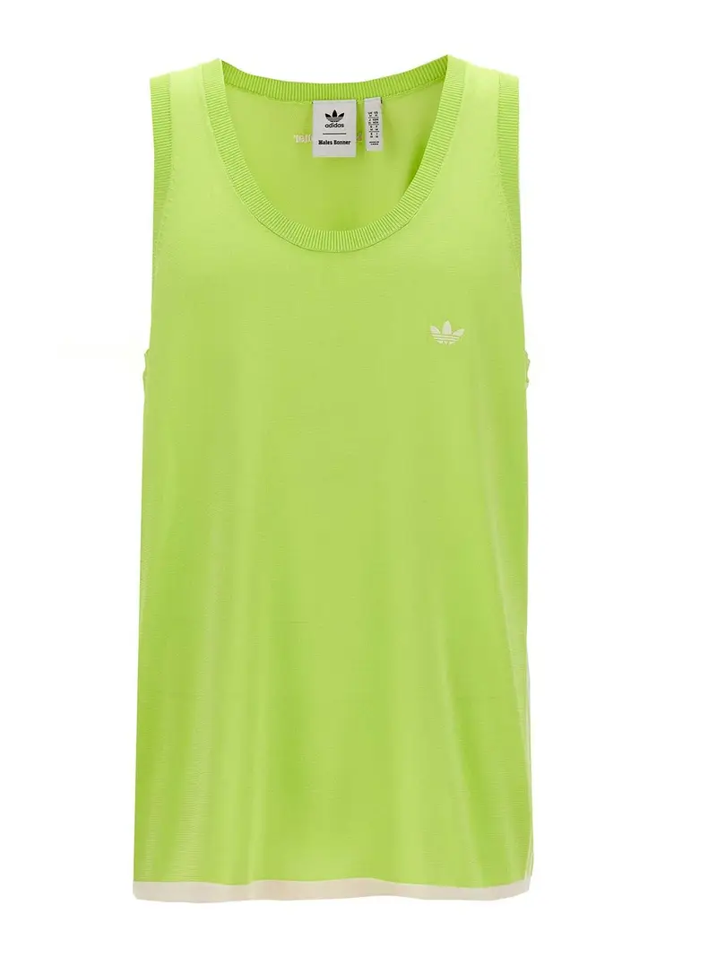 Canotta in maglia Giallo