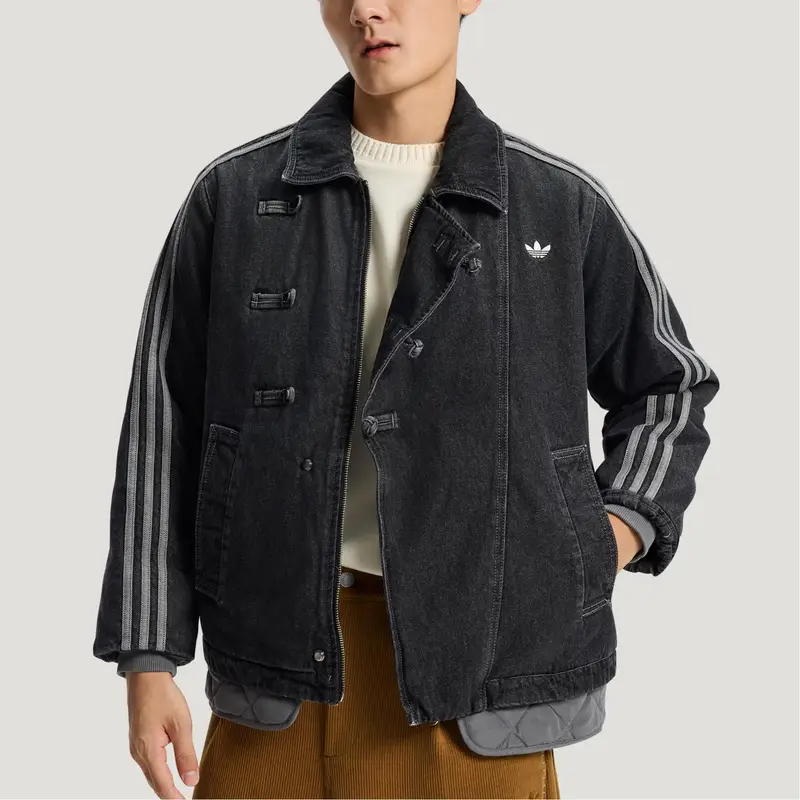 Originals Capodanno FW25 Giacca imbottita CNY Nuovo stile cinese Calda Giacca sportiva in denim tessuto Cotone Giacca unisex KR5066 3XL miniatura 5