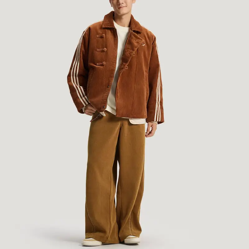 Originals Capodanno FW25 Giacca imbottita CNY Nuovo stile cinese Caldo velluto a coste Sport Manica lunga Cotone Cappotto Giacca unisex KQ5135 XL miniatura 5