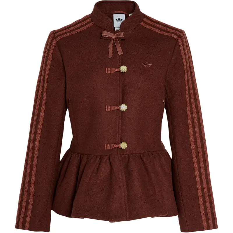 Originals Capodanno FW25 Nuovo Stile Cinese Giacca Aderente Sportiva a Strisce che Definisce la Vita Donna giacche KR5069 XL