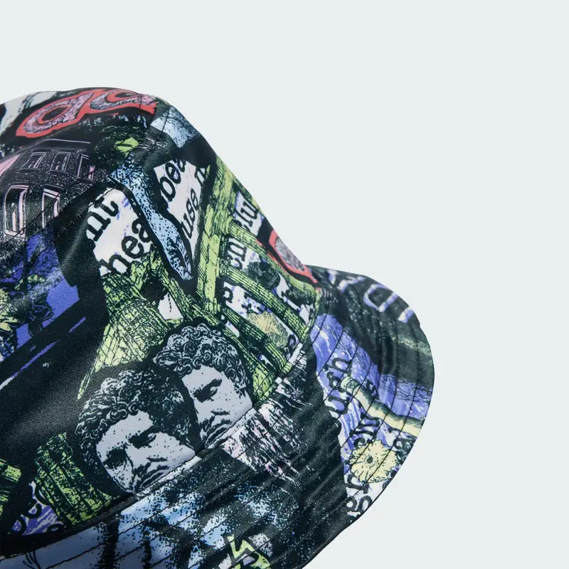 Cappello 'Adidas x Jeremy Scott Pride' blu / verde scuro / rosa chiaro / nero miniatura 3