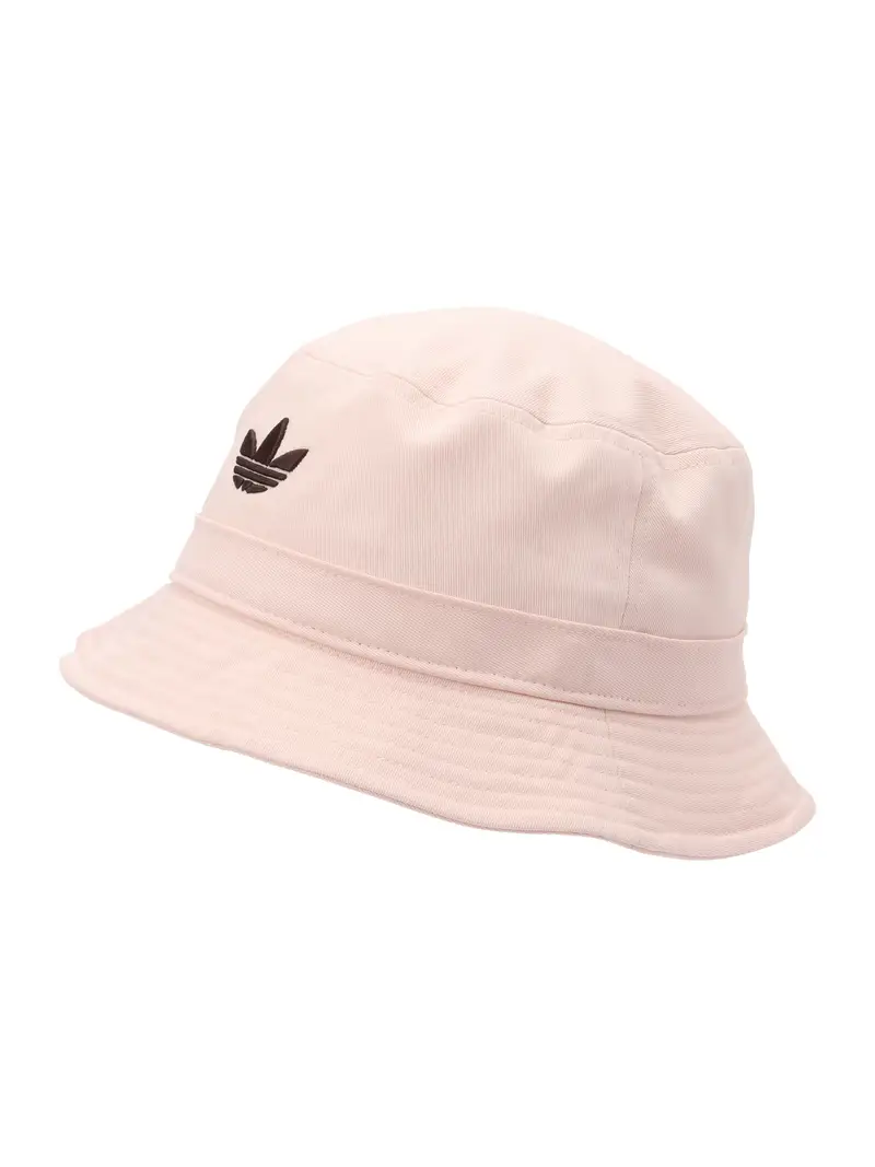 Cappello cioccolato / rosa chiaro