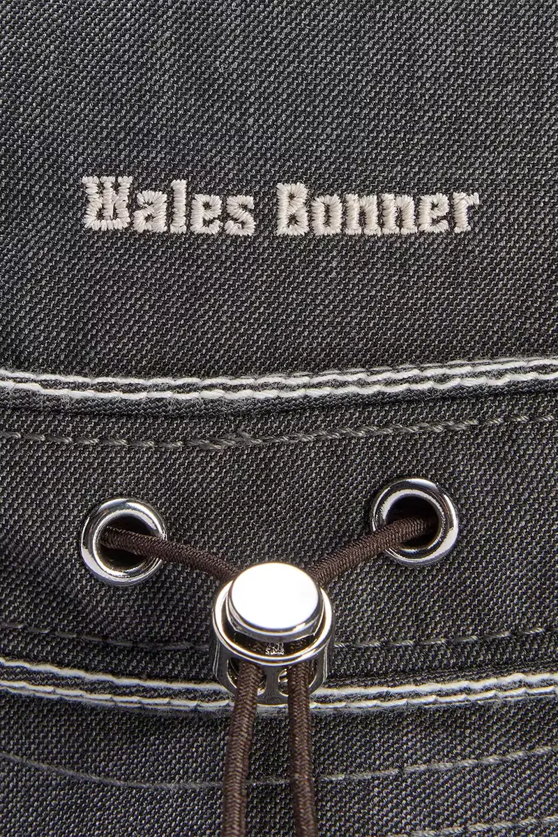 cappello con lana Wb Bucket Hat colore blu navy KB2326 miniatura 4