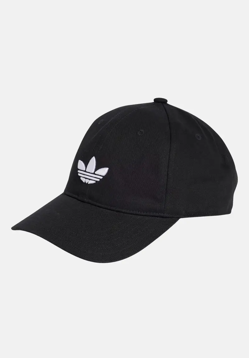 ADIDAS ORIGINALS  Cappello con visiera Adicolor Classic Trefoil nero per uomo e donna