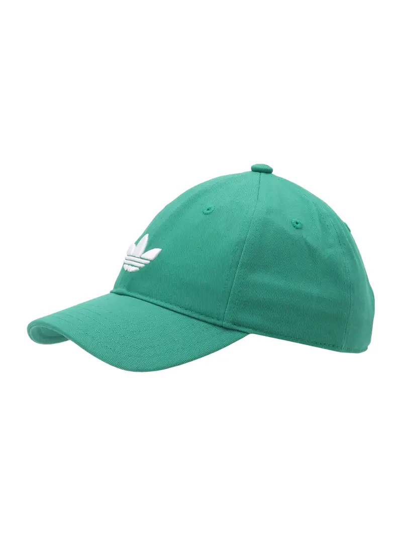 Cappello da baseball Adicolor Classic Trefoil giada / bianco