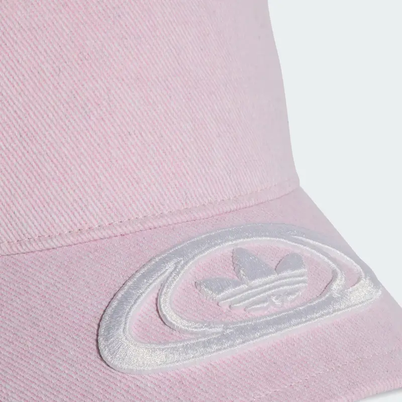 Cappello da baseball Dad rosa / bianco miniatura 2