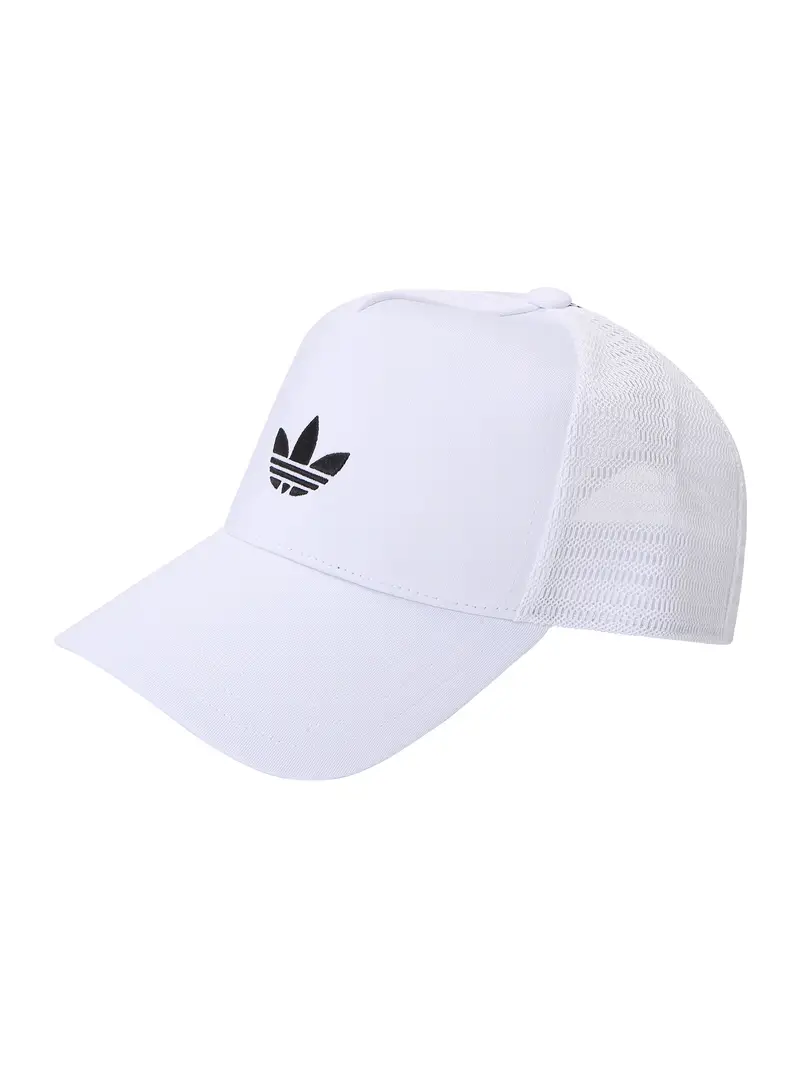 ADIDAS ORIGINALS Cappello da baseball  nero / bianco