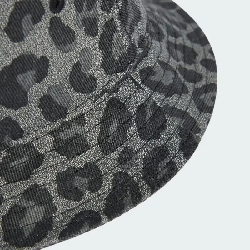 Cappello Leopard Bucket grigio / nero / bianco miniatura 3