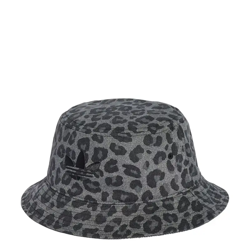 Cappello Leopard Bucket grigio / nero / bianco