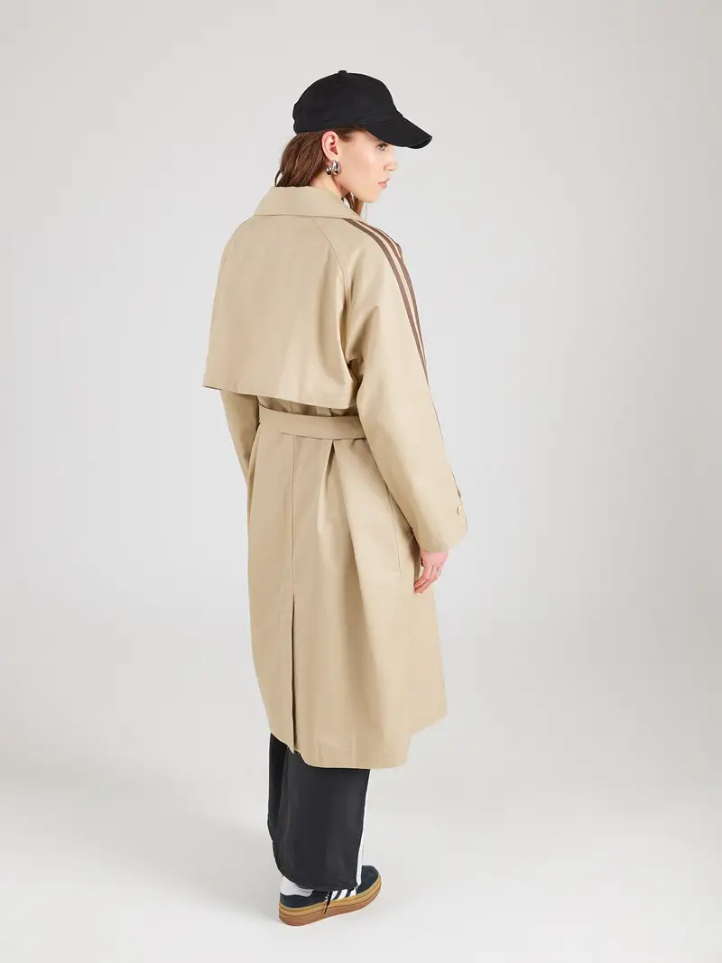 Cappotto di mezza stagione sabbia / marrone miniatura 3