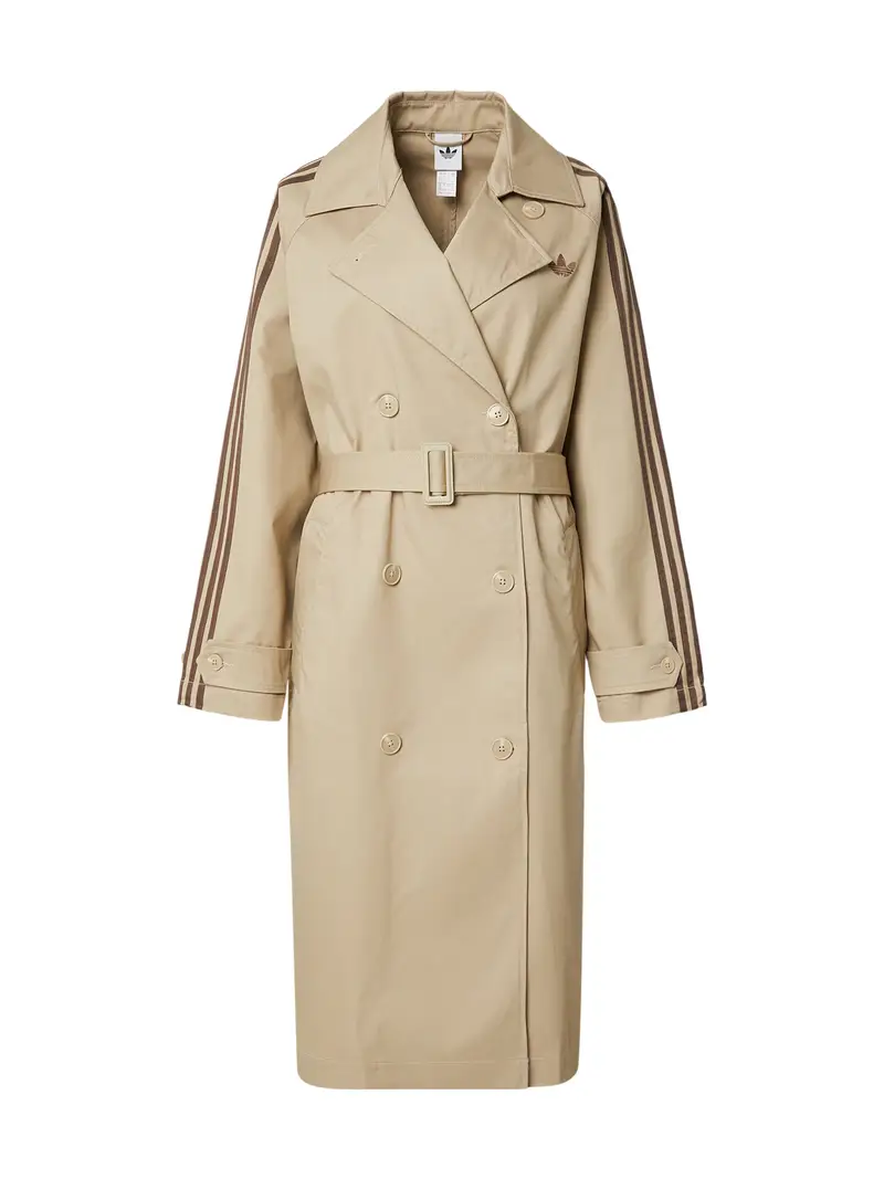 Cappotto di mezza stagione sabbia / marrone