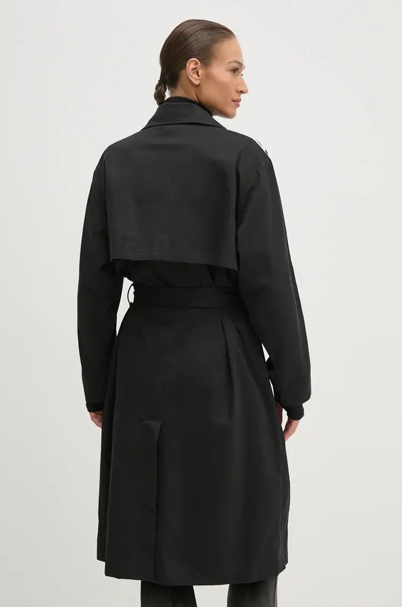 cappotto Tcoat Twill donna colore nero IZ0381 miniatura 3