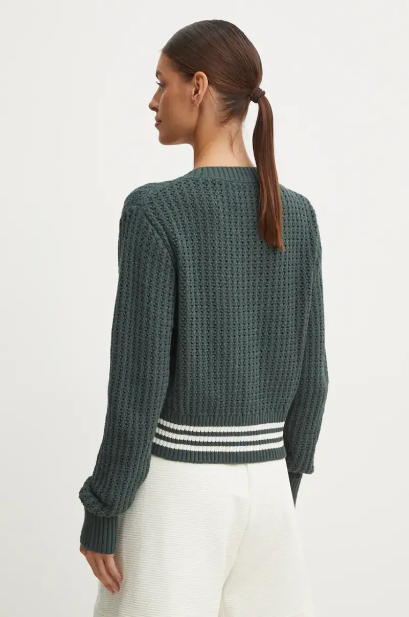 adidas Originals Cardigan Donna Verde 3158873 miniatura 3