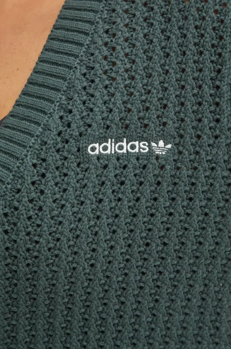 adidas Originals Cardigan Donna Verde 3158873 miniatura 5