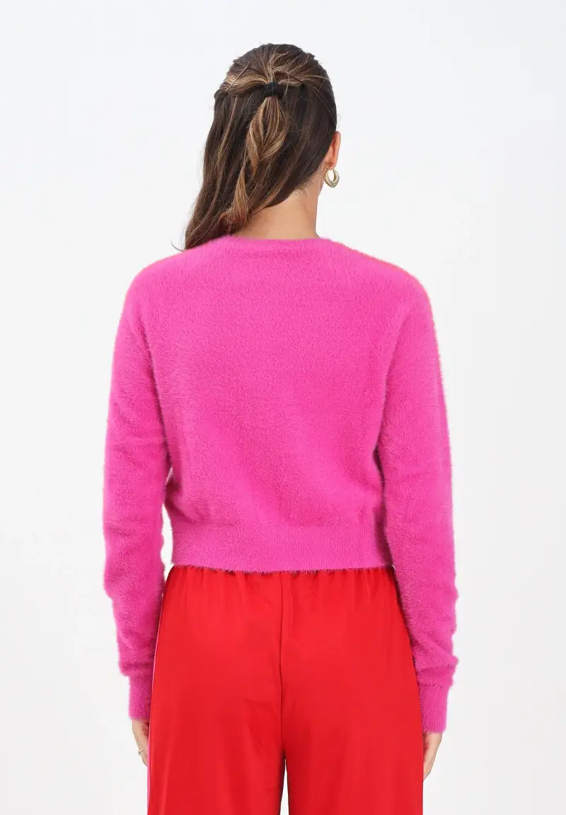 adidas Originals Cardigan Donna Fucsia 2817728 miniatura 3