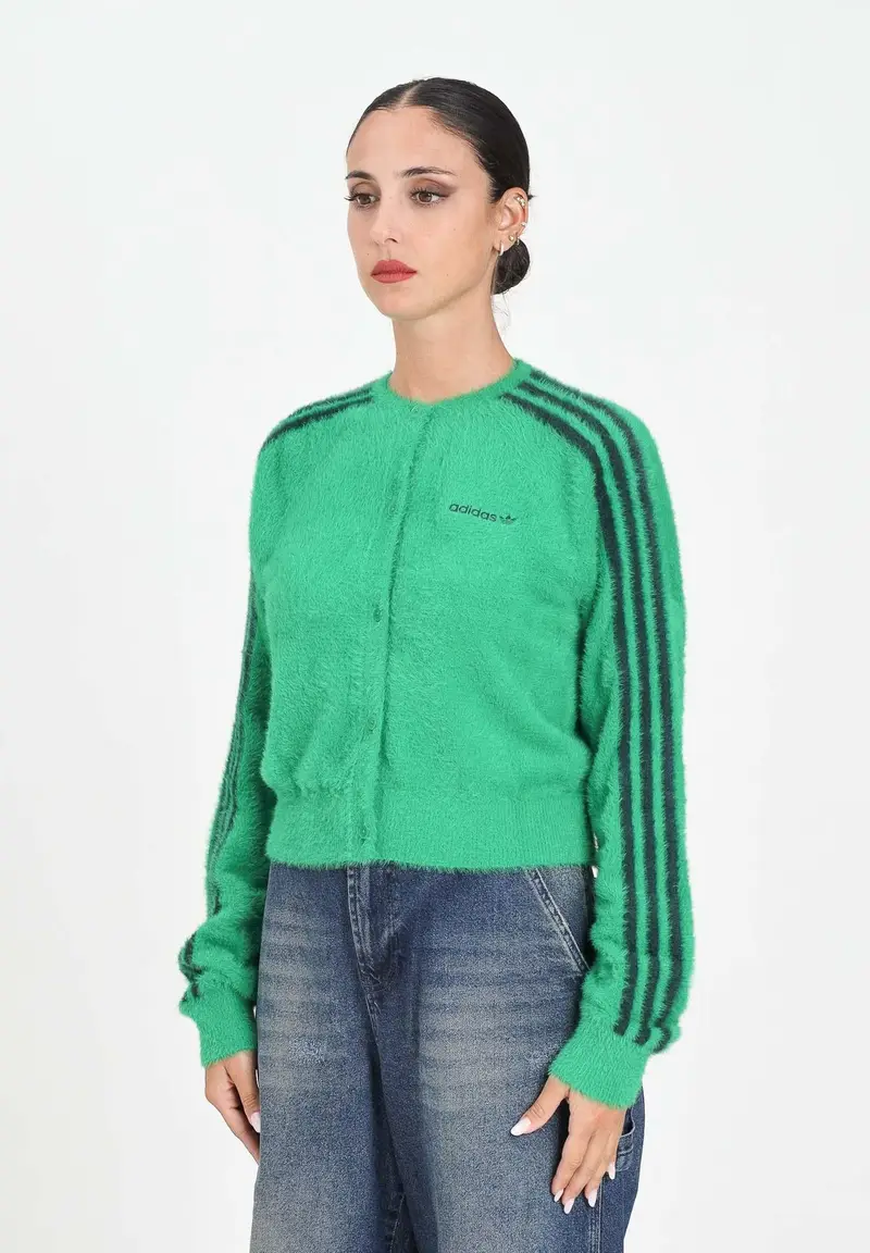 adidas Originals Cardigan Donna Verde 1883536
