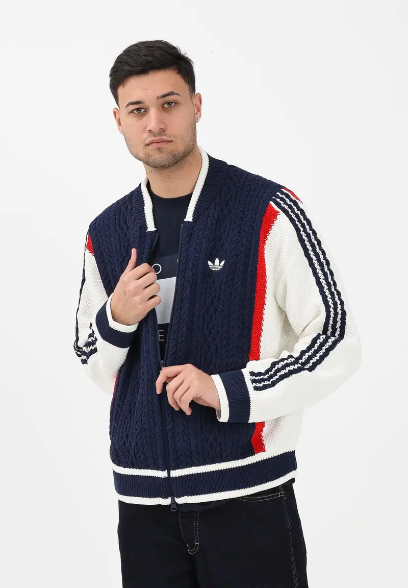 adidas Originals Cardigan Uomo Blu 3982991 miniatura 2