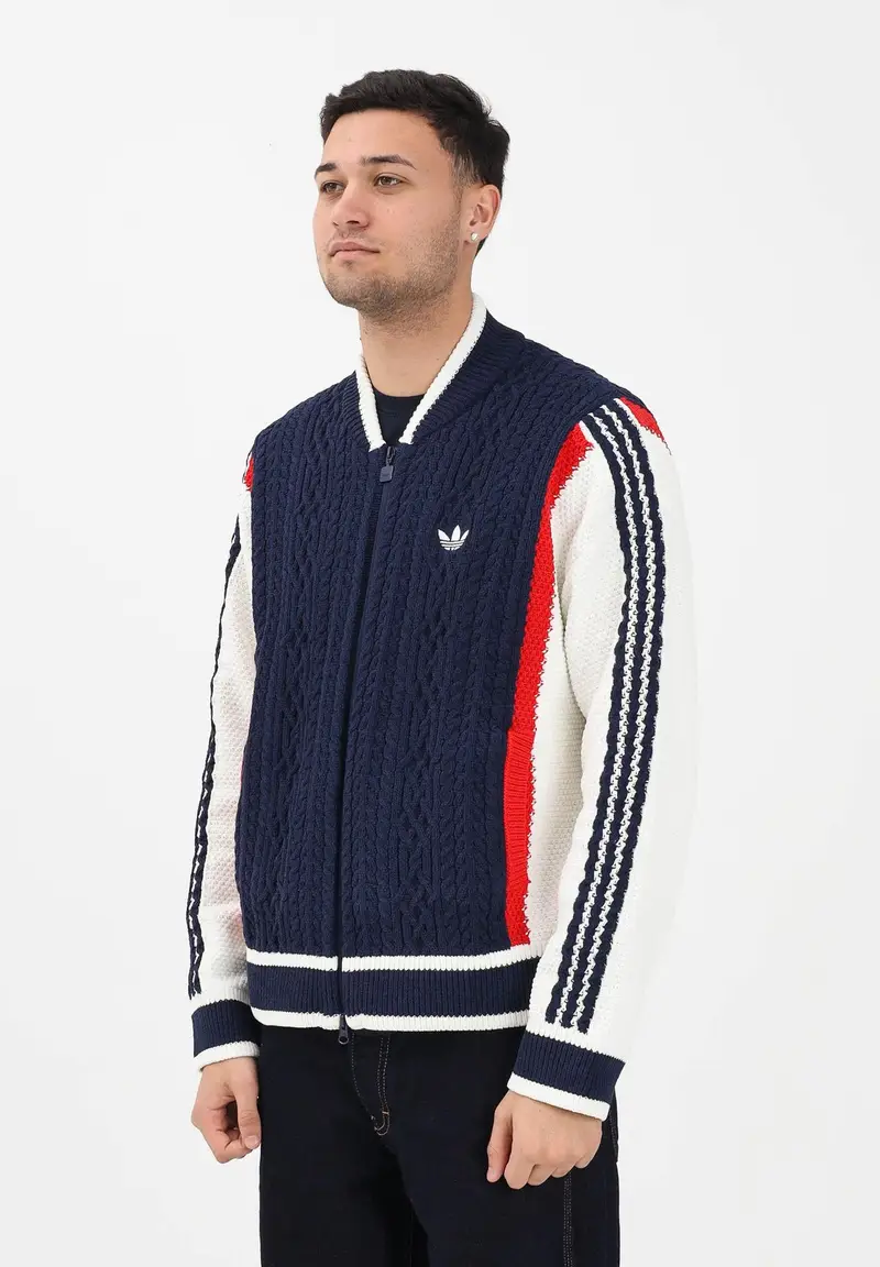 adidas Originals Cardigan Uomo Blu 3982991
