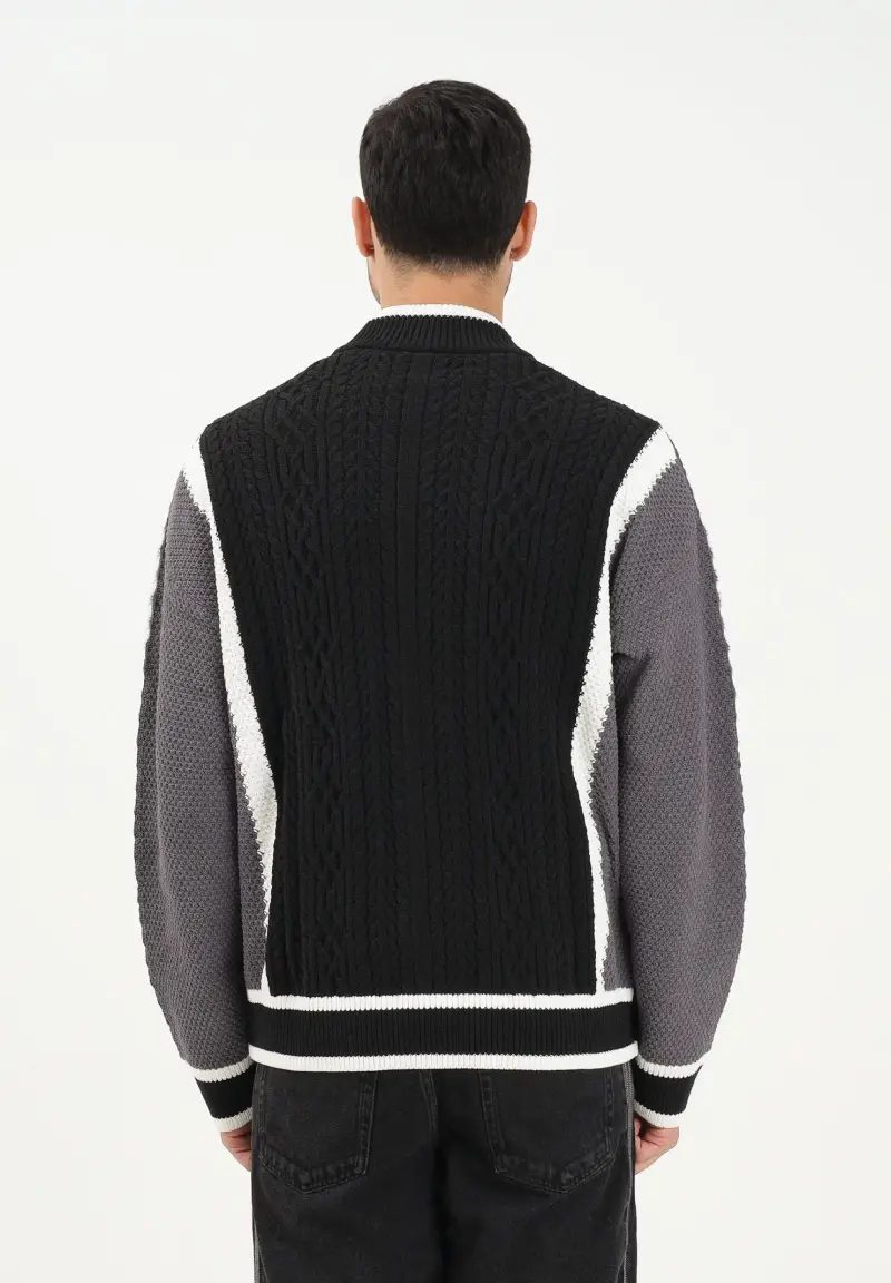 adidas Originals Cardigan Uomo Nero 3805056 miniatura 3