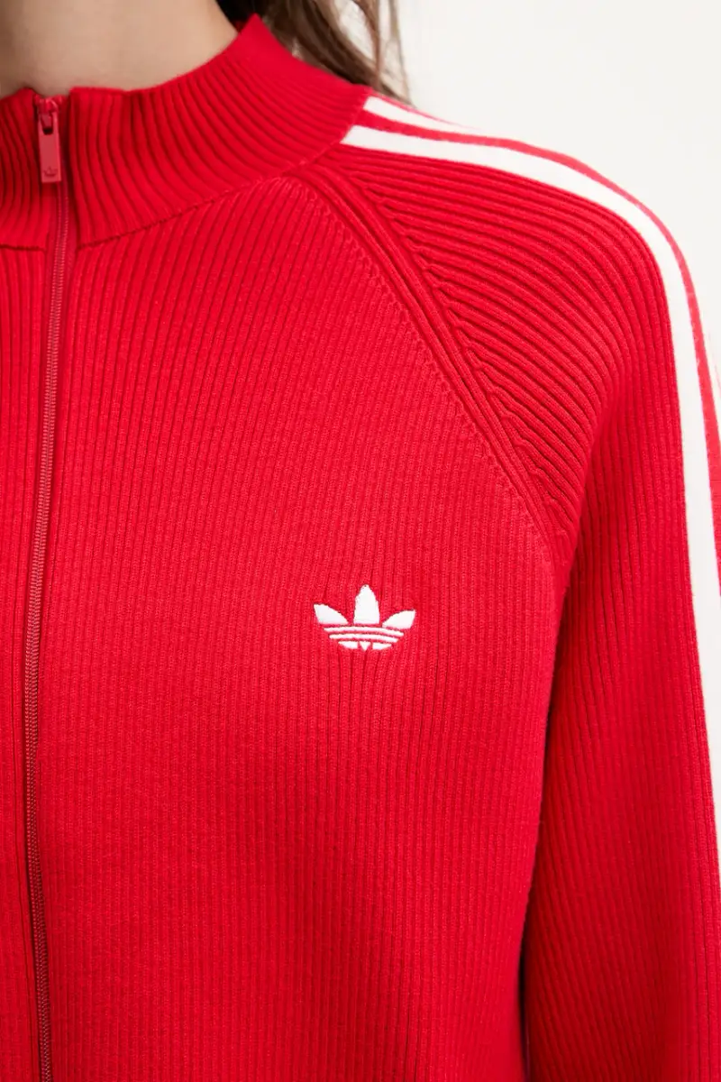 adidas Originals Cardigan Donna Rosso 3667113 miniatura 5
