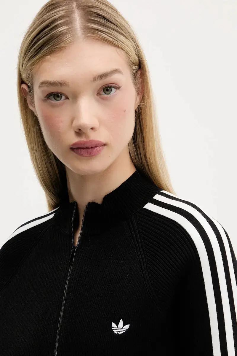 adidas Originals Cardigan Nero 3957215 miniatura 4