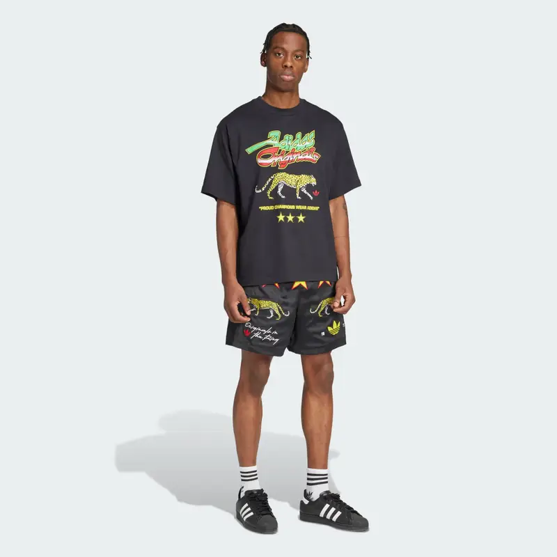 Adidas T-shirt Nero 3242086 miniatura 3