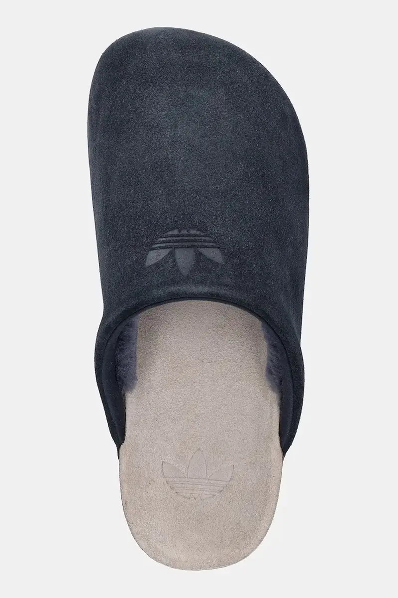 ciabatte slide in camoscio Adimule donna colore blu JP8729 miniatura 4