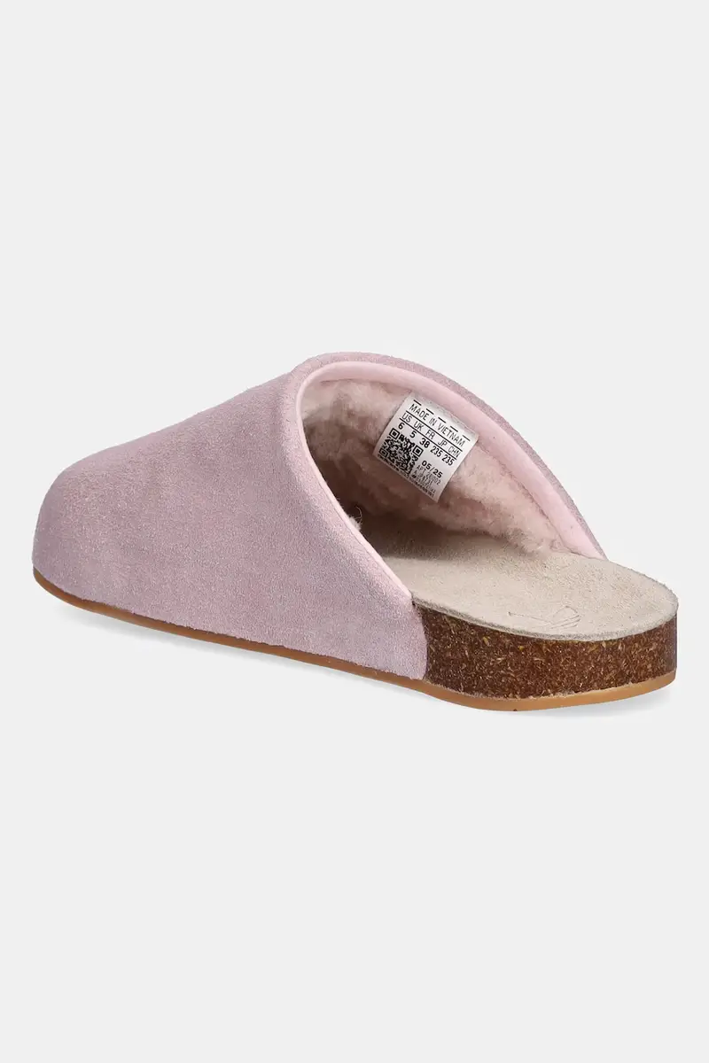 ciabatte slide in camoscio Adimule donna colore rosa JP8731 miniatura 3