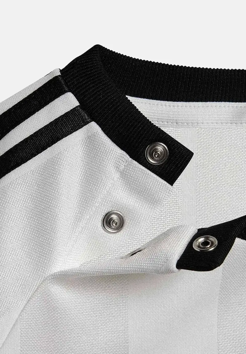 Completino bianco e nero da neonato miniatura 3