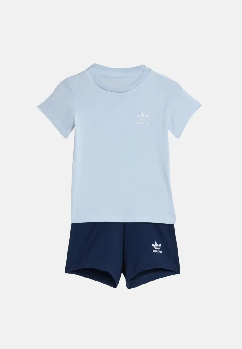 Completino blu e azzurro da neonato