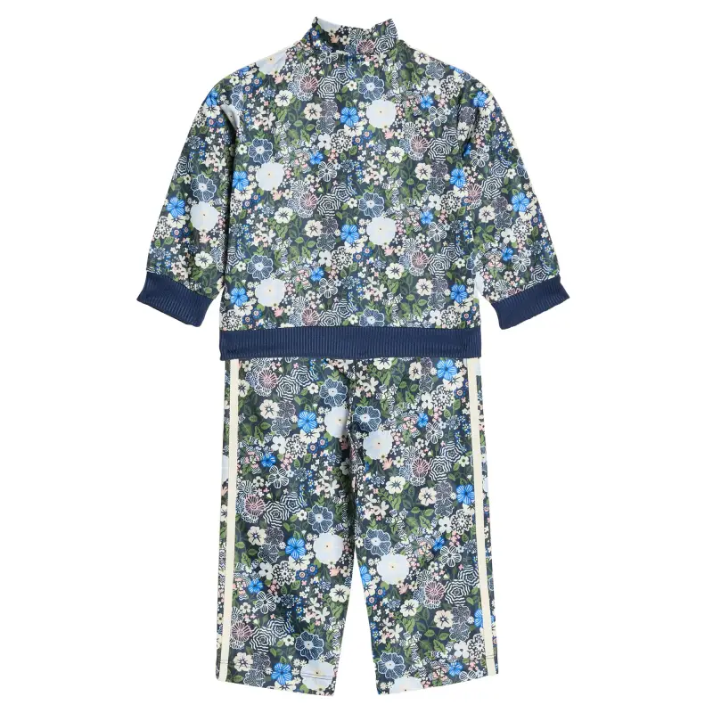 Completo per l allenamento Firebird x Liberty London beige chiaro / blu / marino / verde scuro miniatura 2