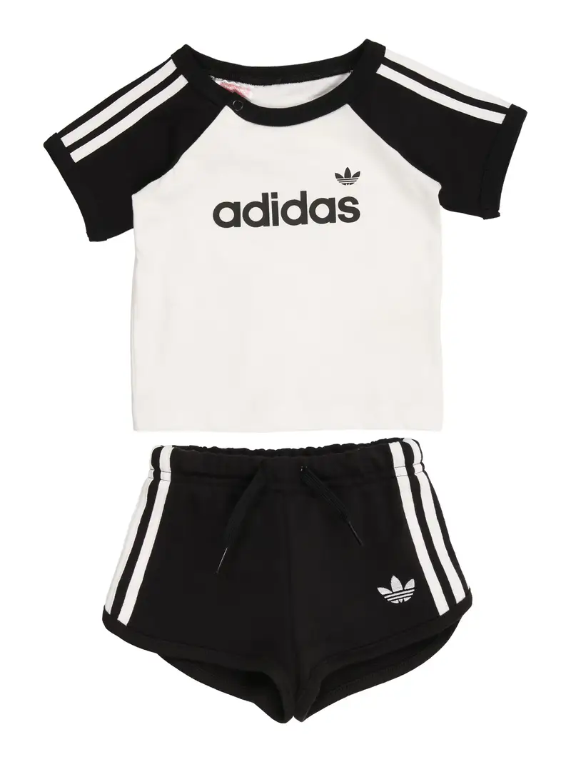 Completo sportivo STS nero / bianco