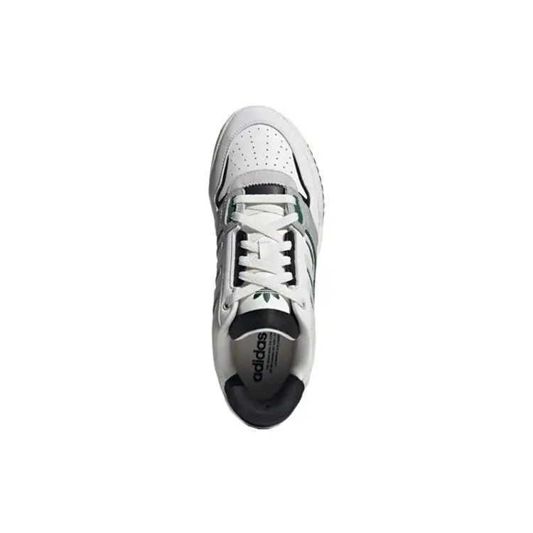 Originals Drop Step 2 0 Low Pelle Lacci Antiscivolo Durevoli Scarpe da Skate Basse Sneakers Unisex Bianco Grigio Nero IG4332 36⅔ miniatura 3