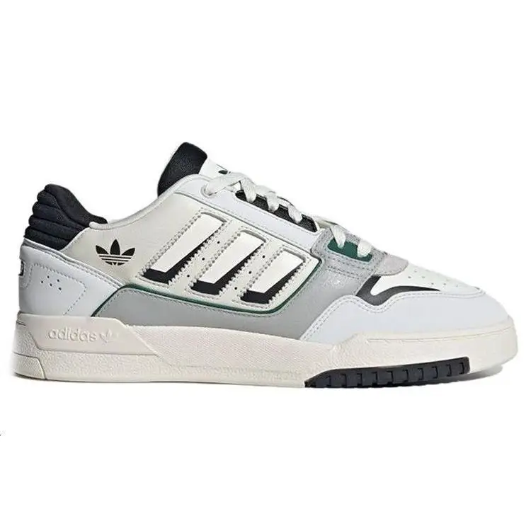 Originals Drop Step 2 0 Low Pelle Lacci Antiscivolo Durevoli Scarpe da Skate Basse Sneakers Unisex Bianco Grigio Nero IG4332 36⅔ miniatura 5