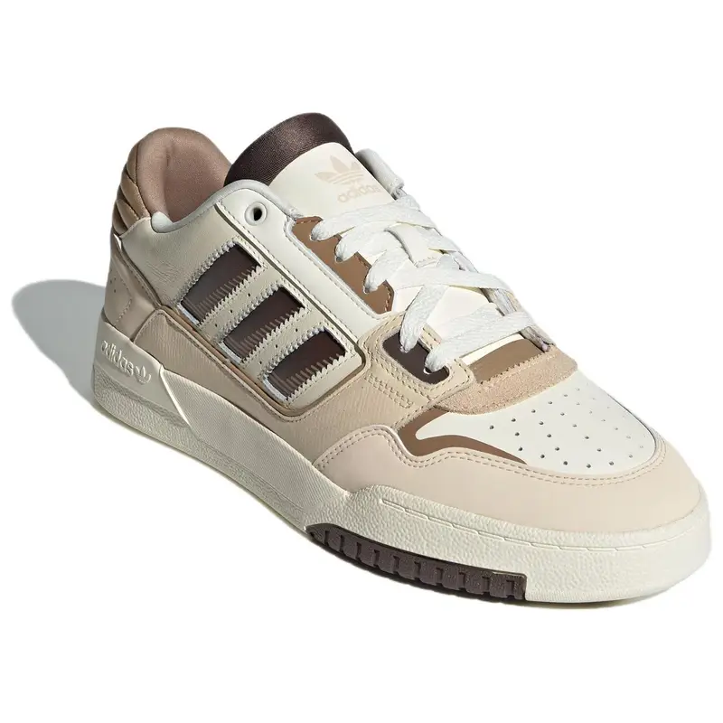 Originals Drop Step 2 0 Scarpe da Skate alla Moda Comode Basse Sneakers Unisex Bianco Marrone JP5884 40 miniatura 3