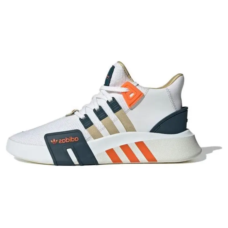 Originals Eqt Bask Adv Tessuto Pelle Sintetica Tpu Retro Confortevoli Ammortizzanti Durevoli Mid-Top Lifestyle Scarpe Casual JI4272 46⅔